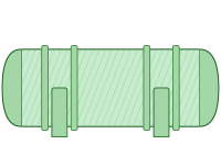 Tanques horizontales FRP Tanques horizontales FRP